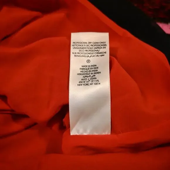 NWOT: Alice & Olivia Bridget Striped Sequins Rainbow Mini Dress - Picture 9 of 10